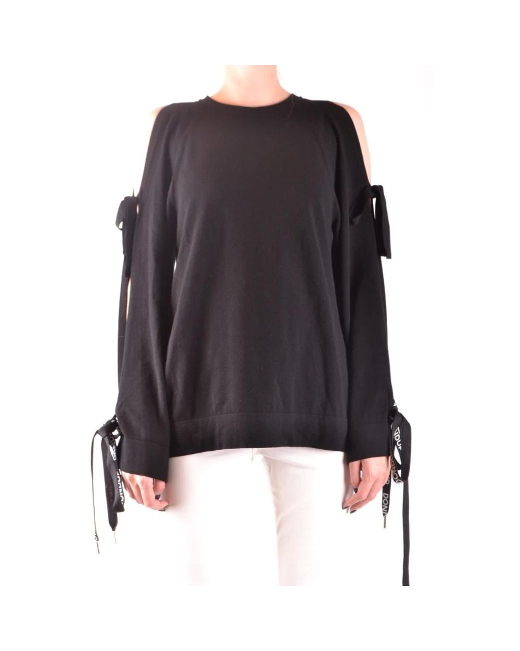 Long Sleeve Tops Dondup de color Black