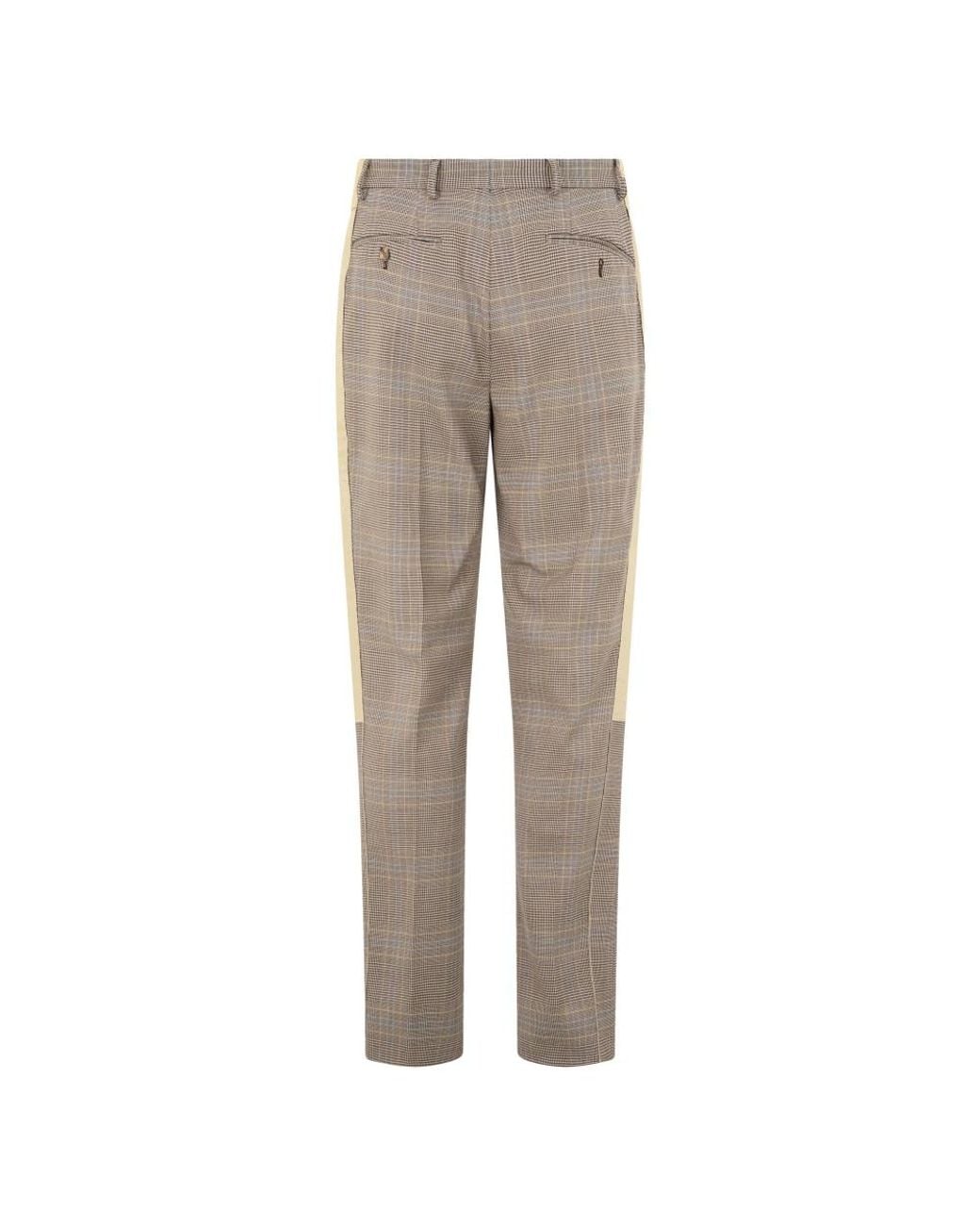 Moschino Gray Suit Trousers for men