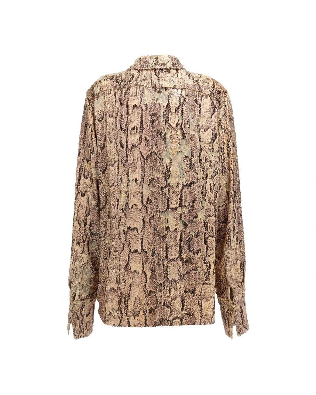 Dries Van Noten Brown Shirts