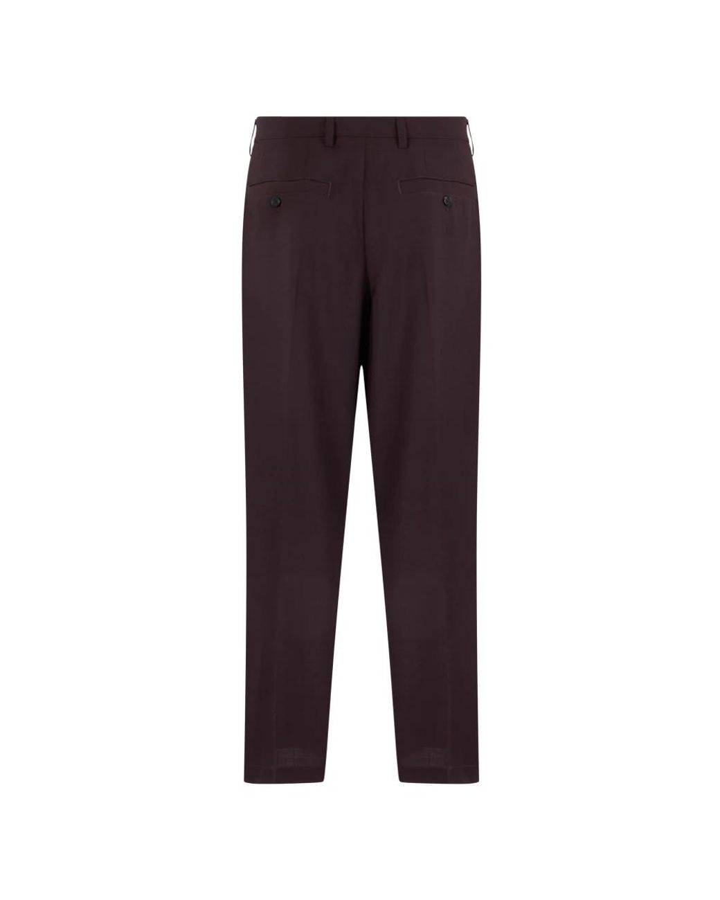 Department 5 Purple Suit Trousers for men