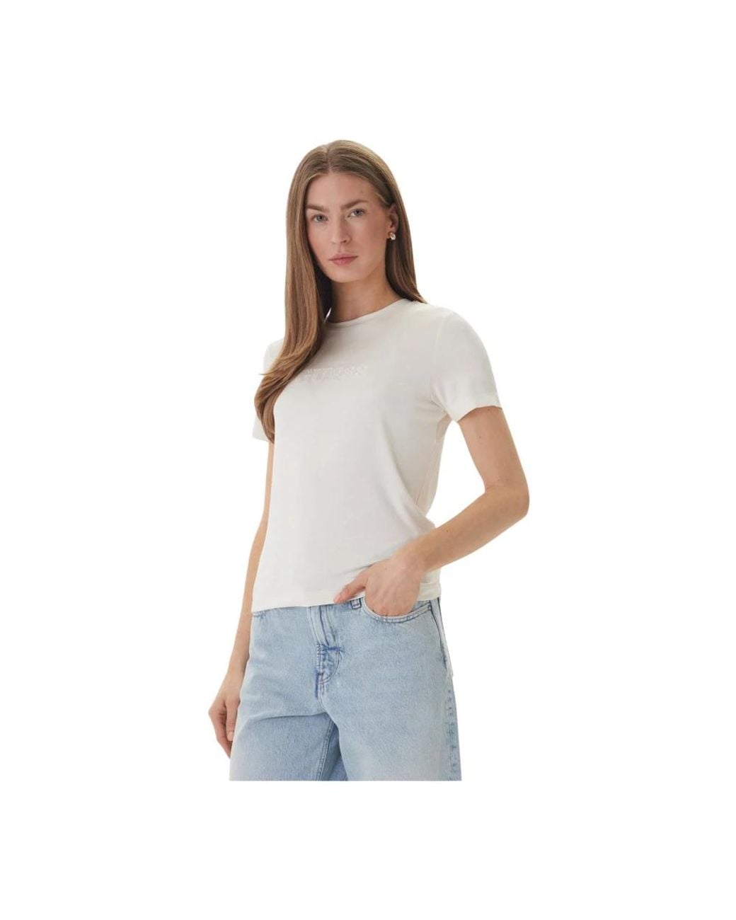 Guess Marika T-Shirt in het White