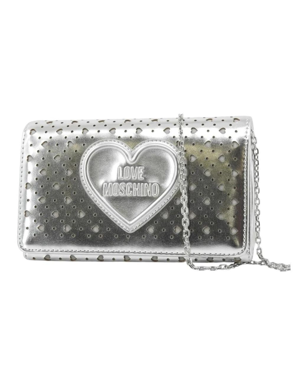 Love Moschino Metallic Cross Body Bags