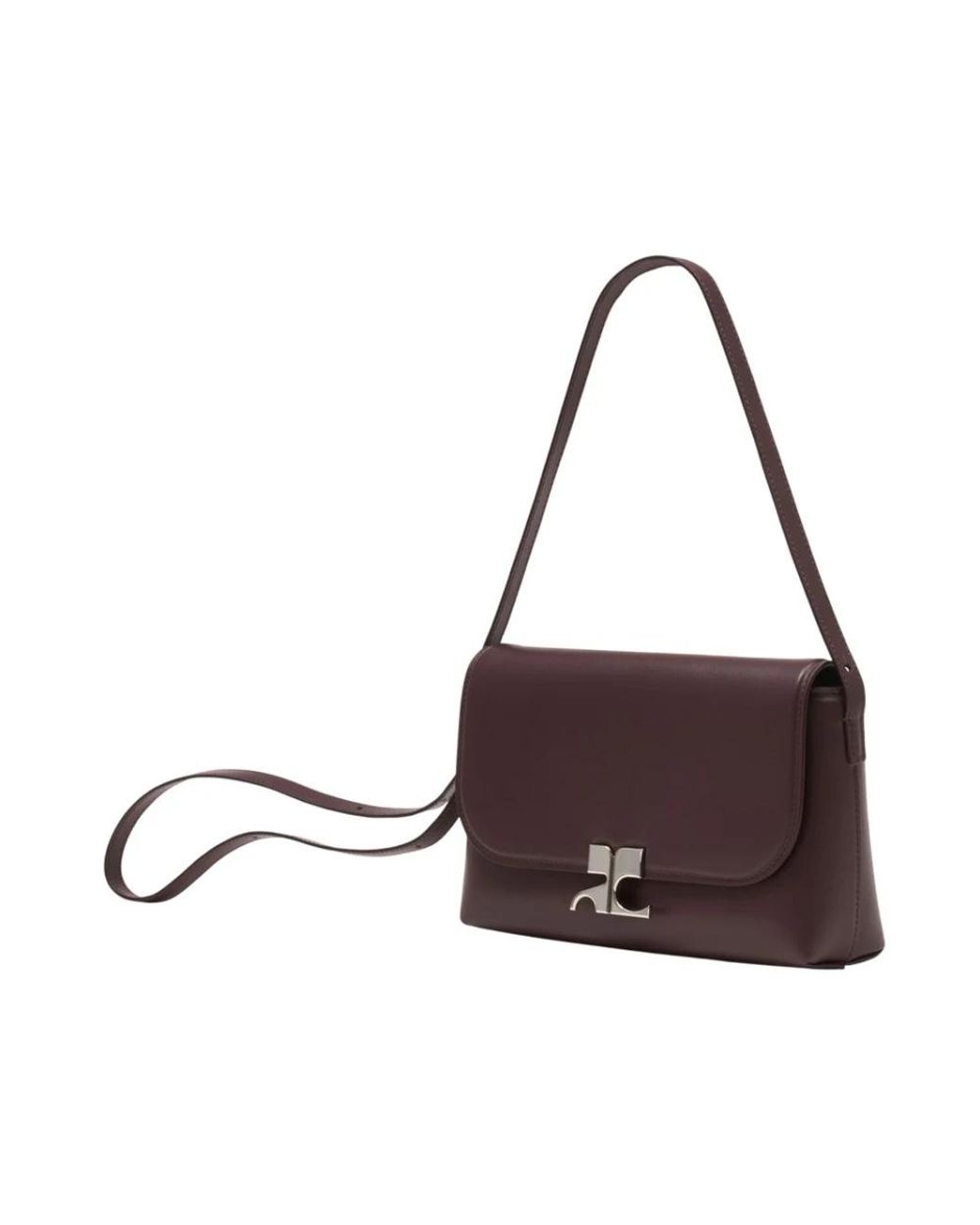 Courreges Brown Shoulder Bags