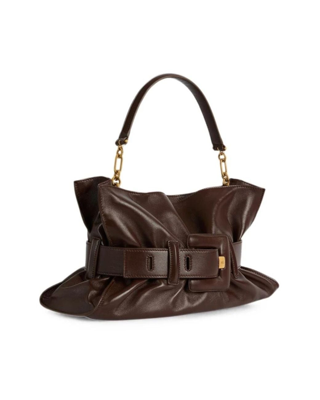 Balmain Brown Shoulder Bags