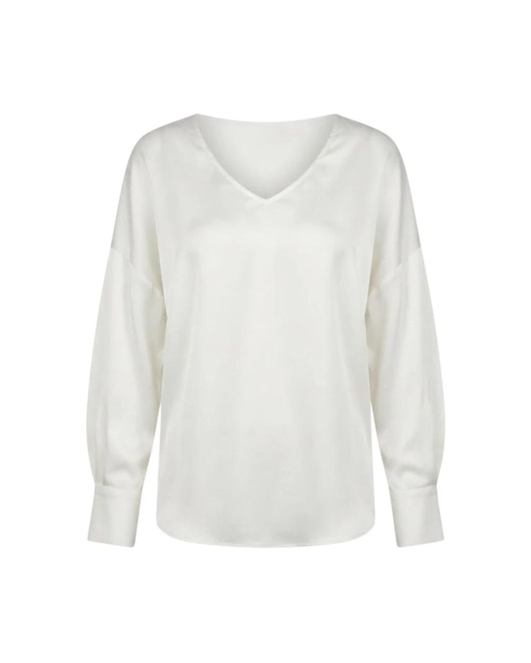 Nenette Foxi Blouse in het White