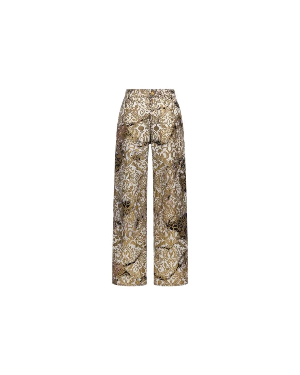 Roberto Cavalli Natural Wide Trousers