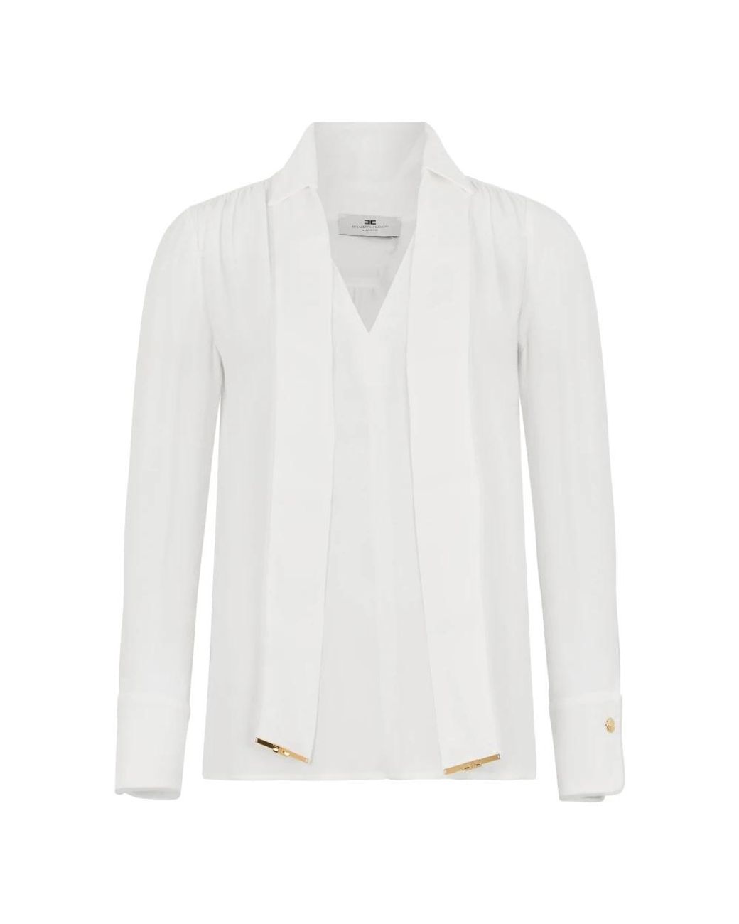 Elisabetta Franchi White Blouses