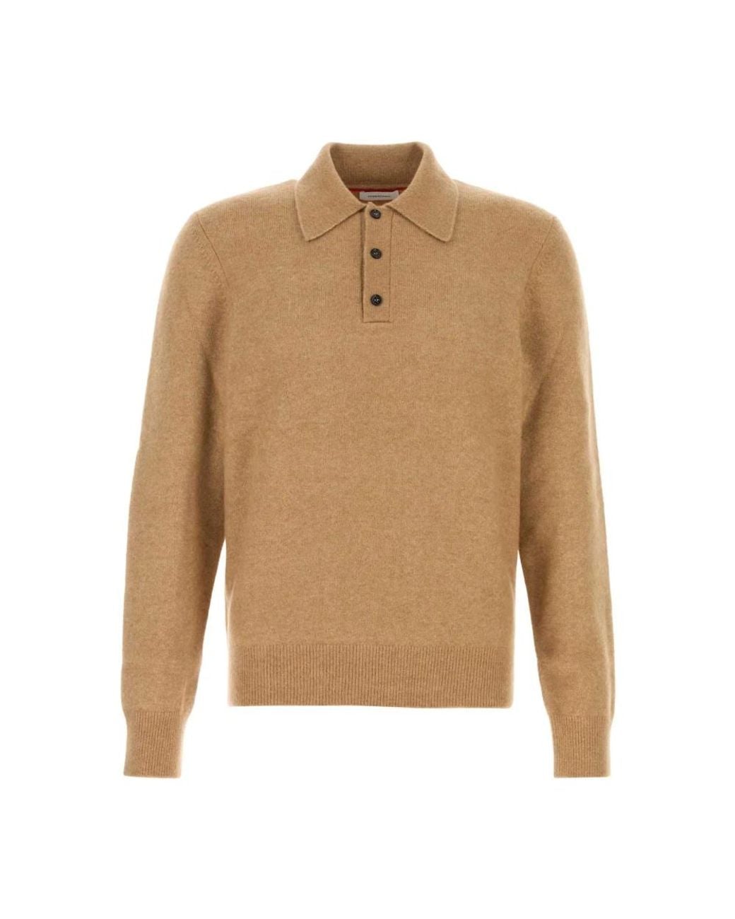 Ferragamo Natural Round-Neck Knitwear for men