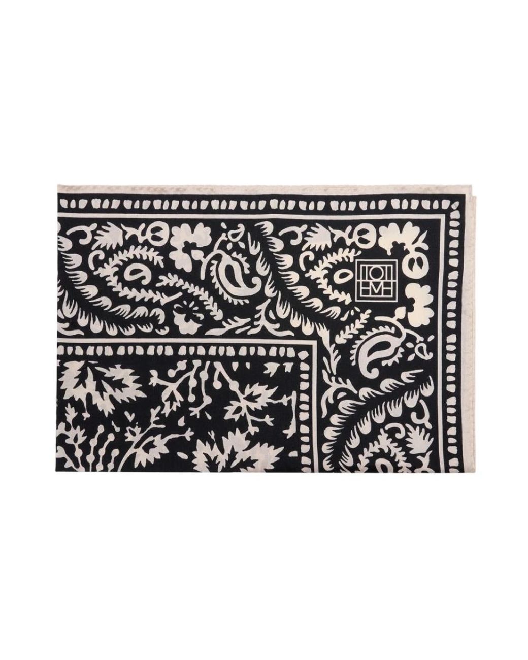Totême  Black Hankie Lace Scarf