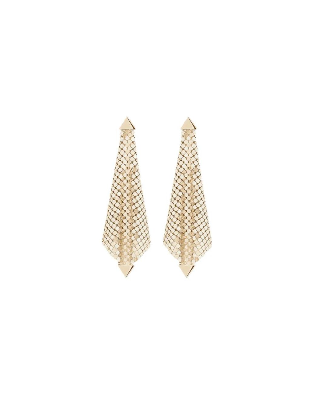 Earrings Rabanne en coloris Metallic