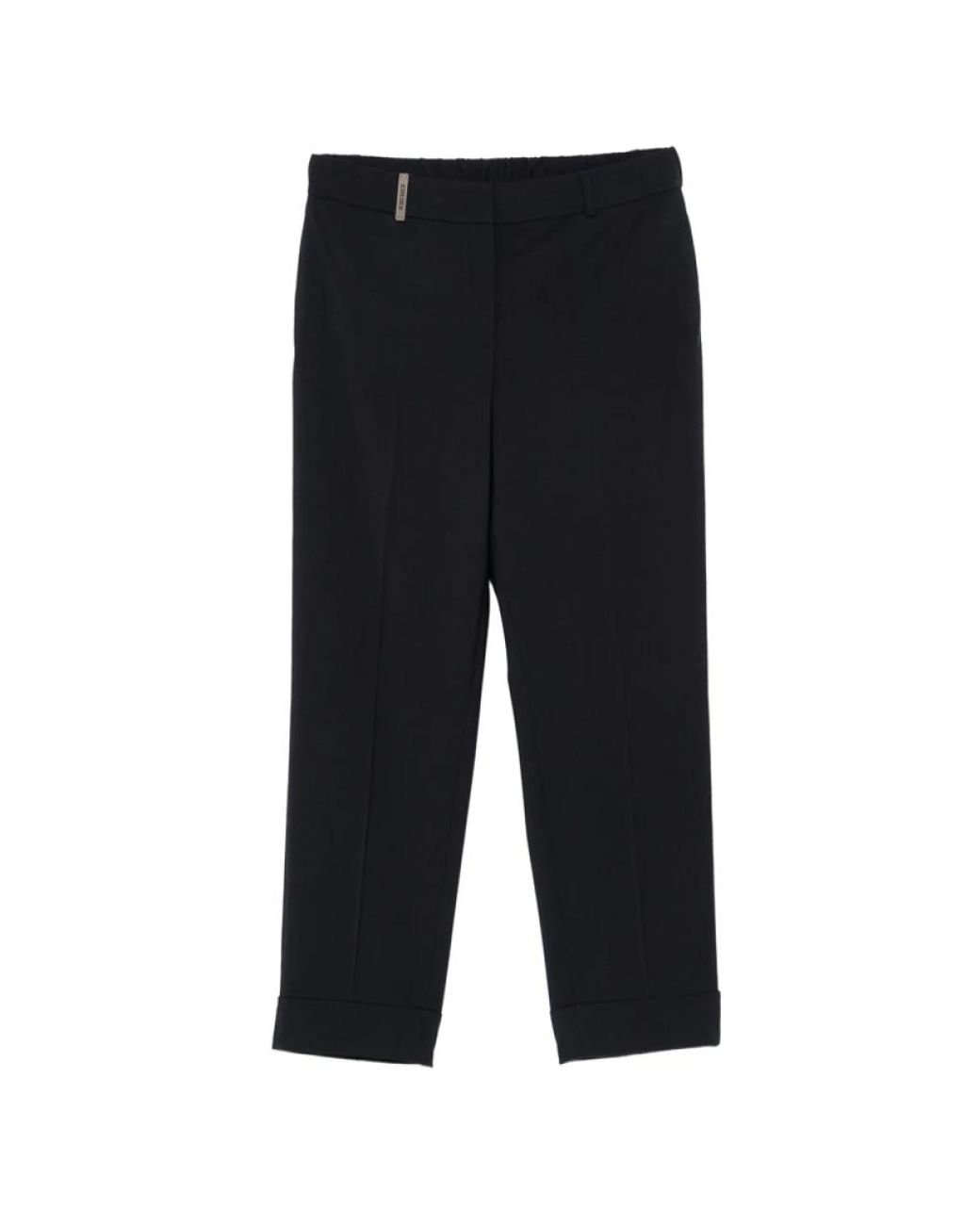 Peserico Blue Straight Trousers