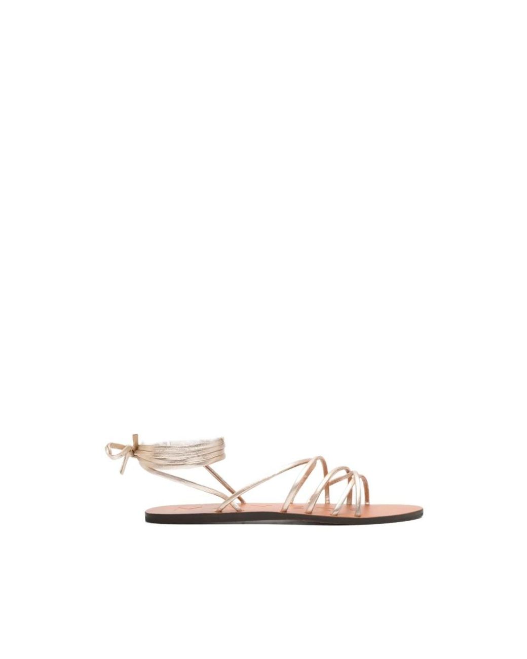 Flat Sandals di Manebí in Natural
