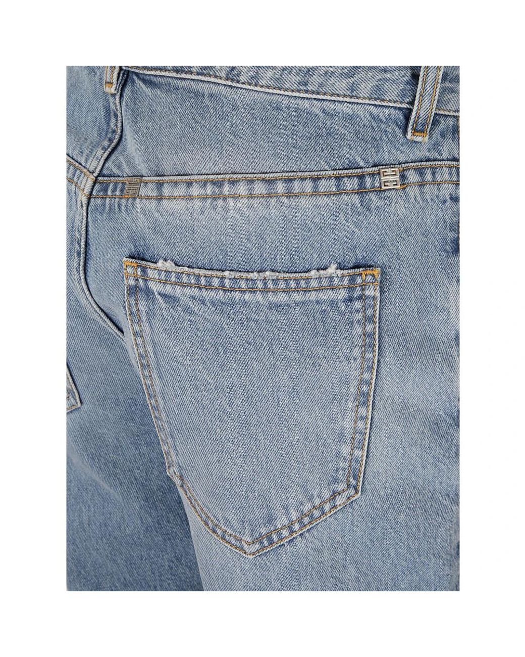 Givenchy Blue Straight Jeans