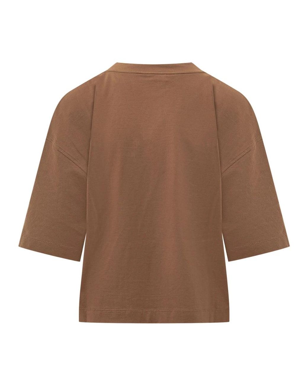 Brunello Cucinelli Brown T-Shirts
