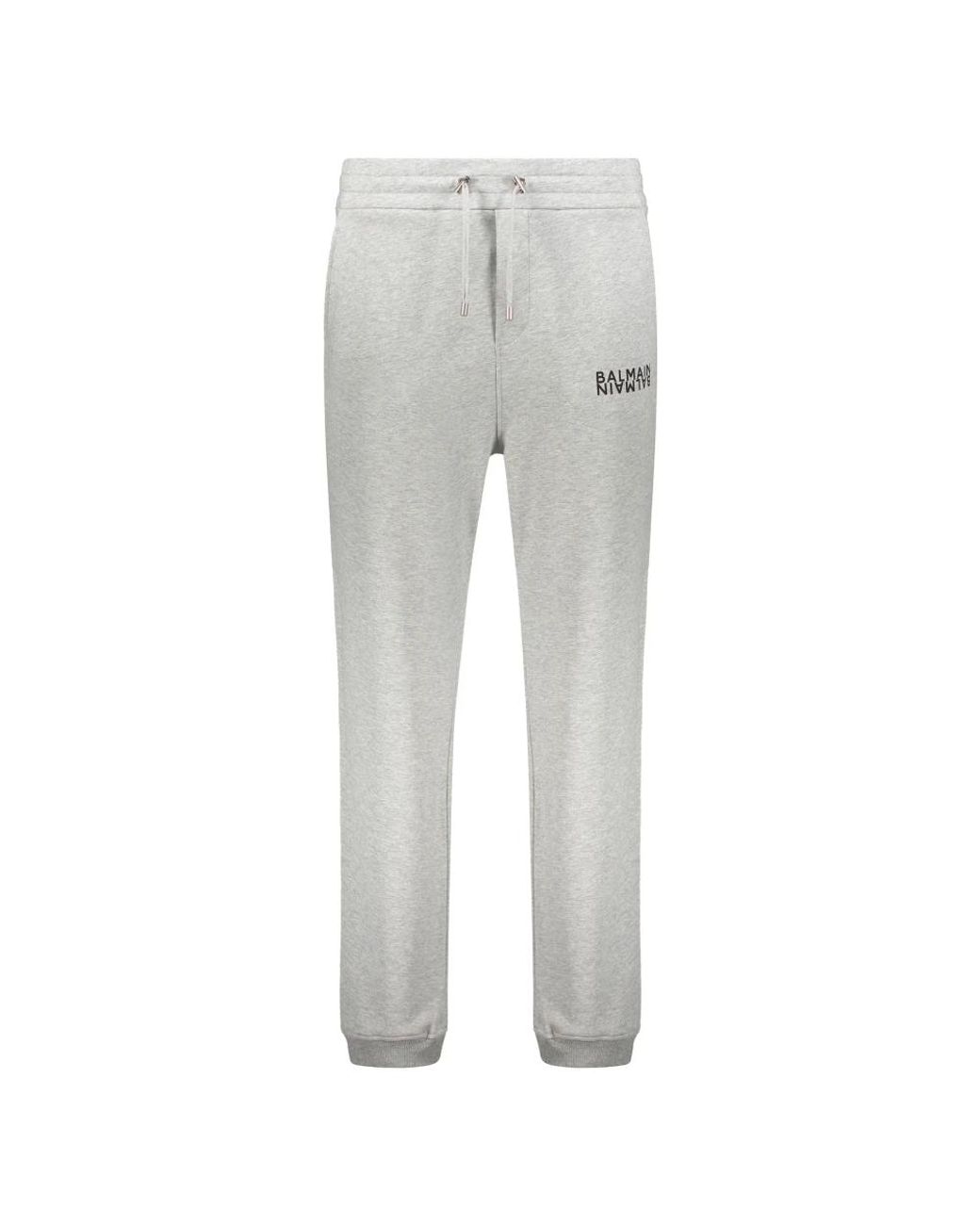Balmain Broeken ,Grijs ,Katoen Track Pants in het Gray voor heren