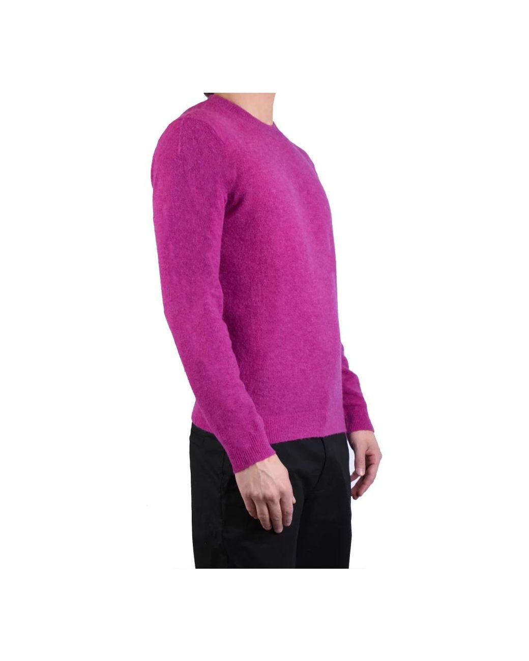 Sun 68 Pink Round-Neck Knitwear for men