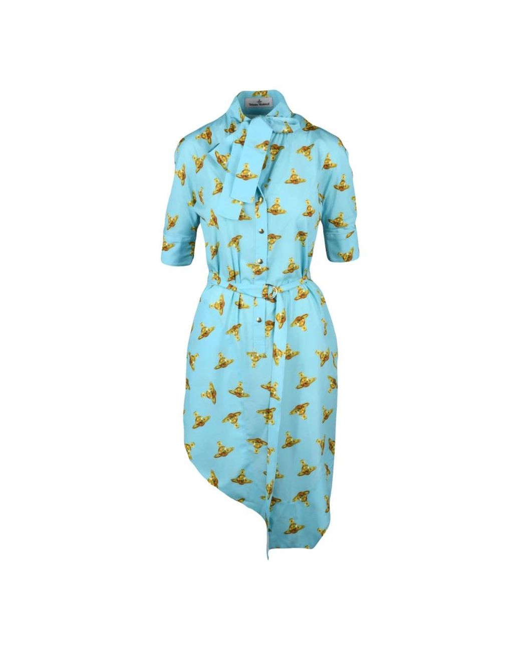 Vivienne Westwood Blue Shirt Dresses
