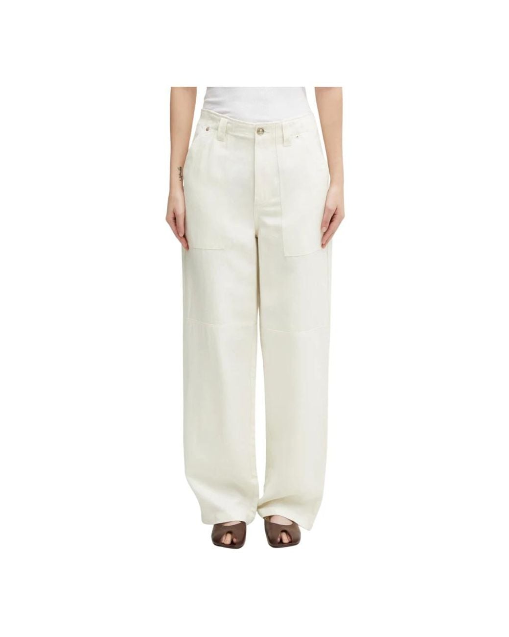 Wales Bonner Hymn Trouser in het White