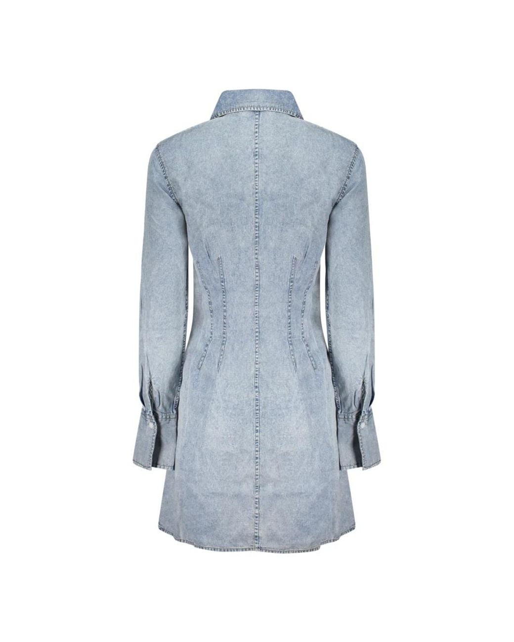 Desigual Blue Shirt Dresses