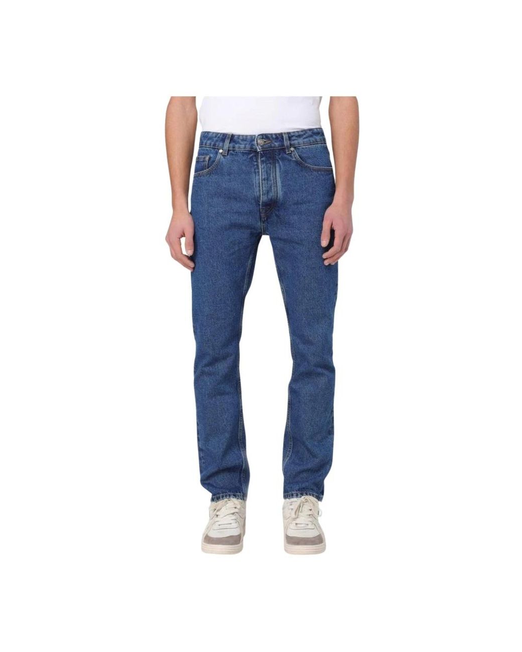 Palm Angels Blue Slim Fit Jeans for men