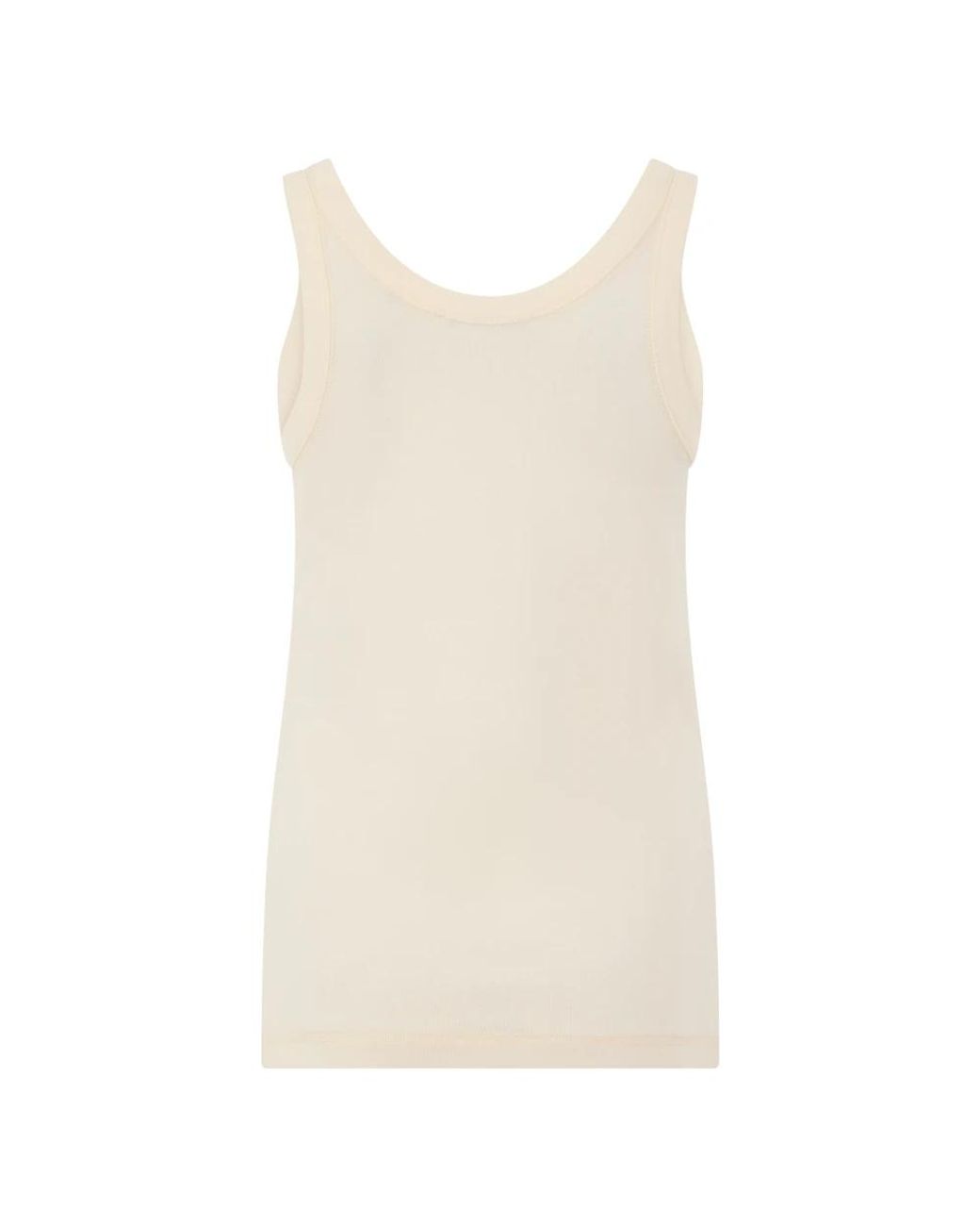 Lemaire Natural Sleeveless Tops