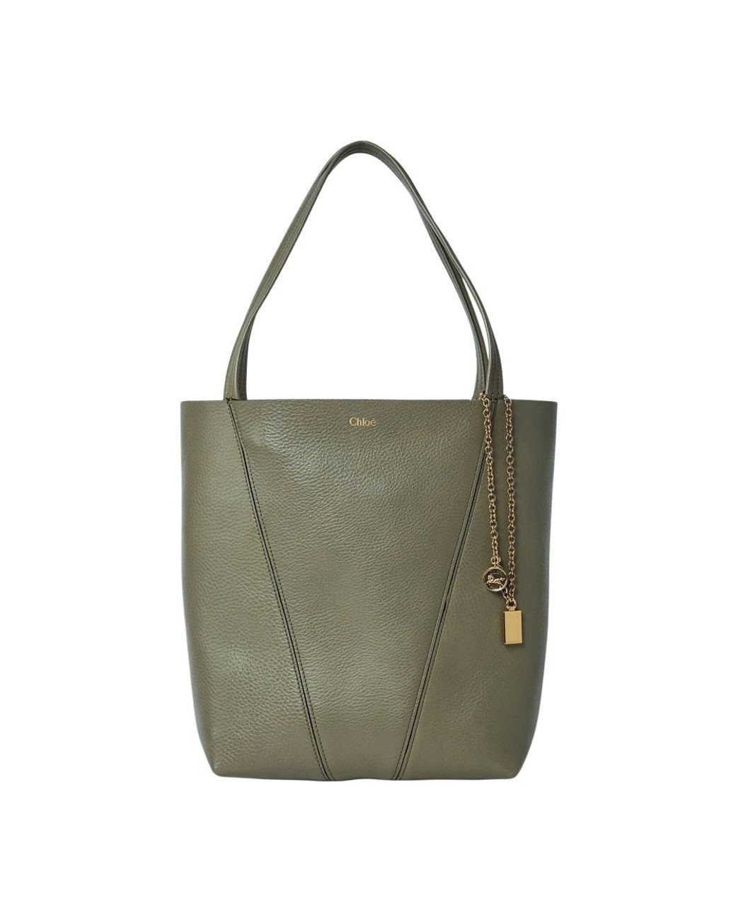 Chloé Green Tote Bags