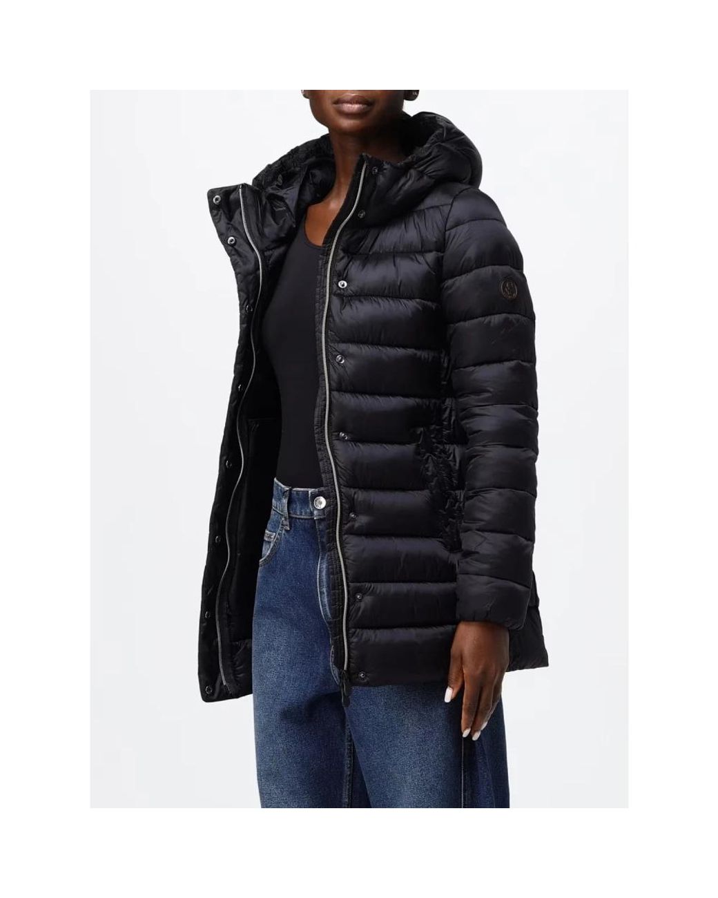 Winter Jackets Save The Duck de color Black