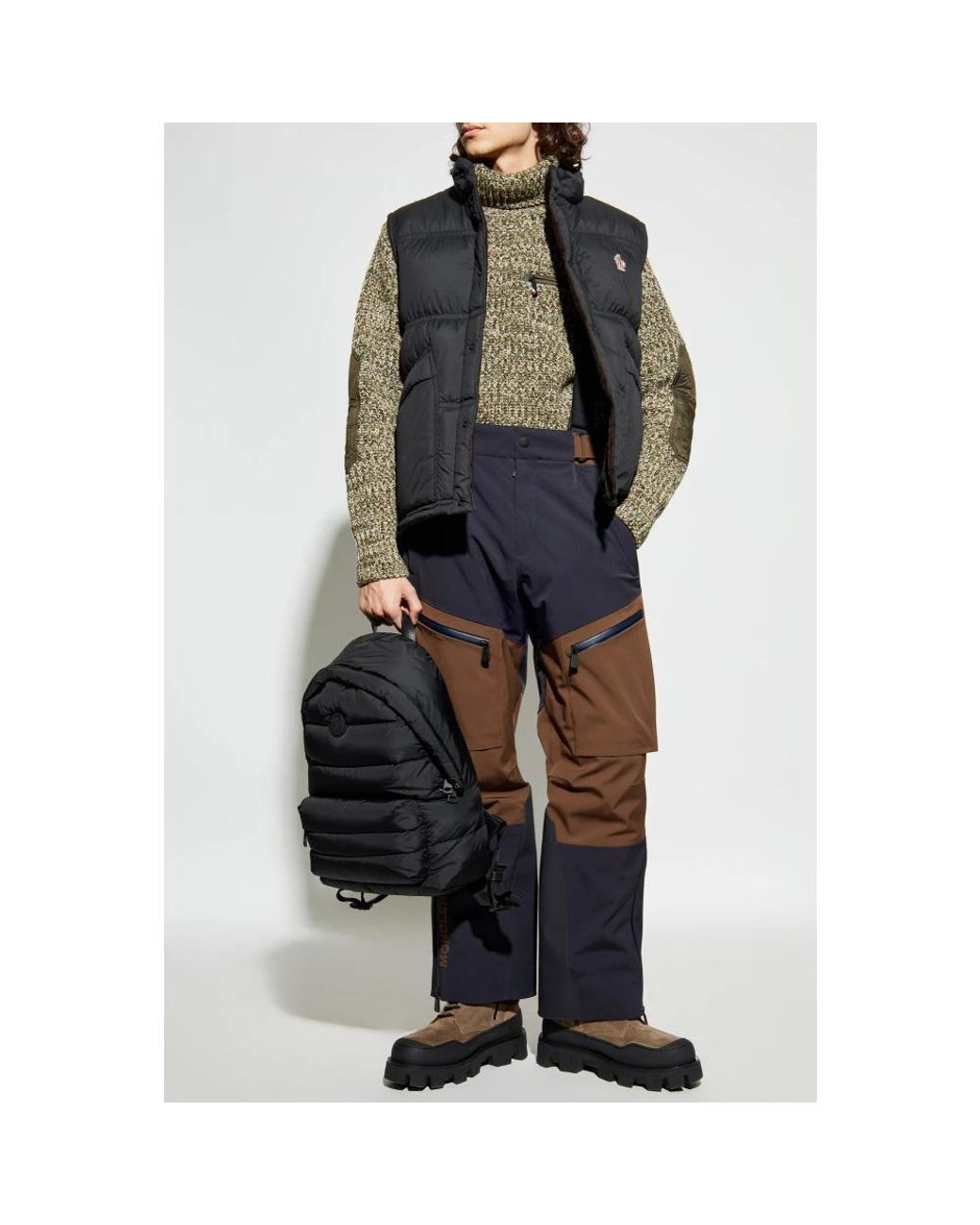 Vests Moncler pour homme en coloris Black