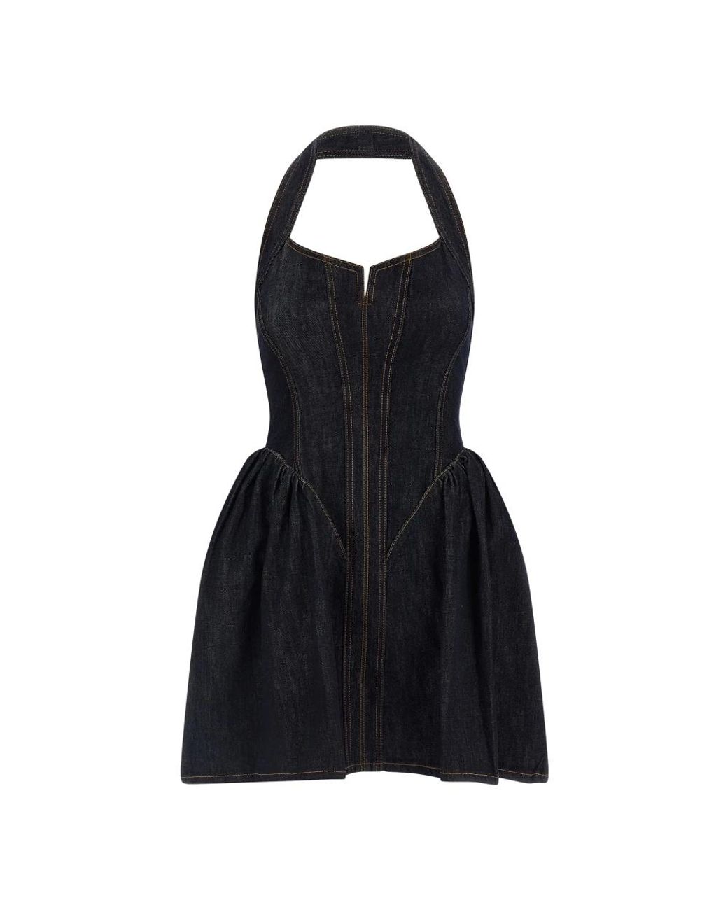 Short Dresses Self-Portrait de color Black