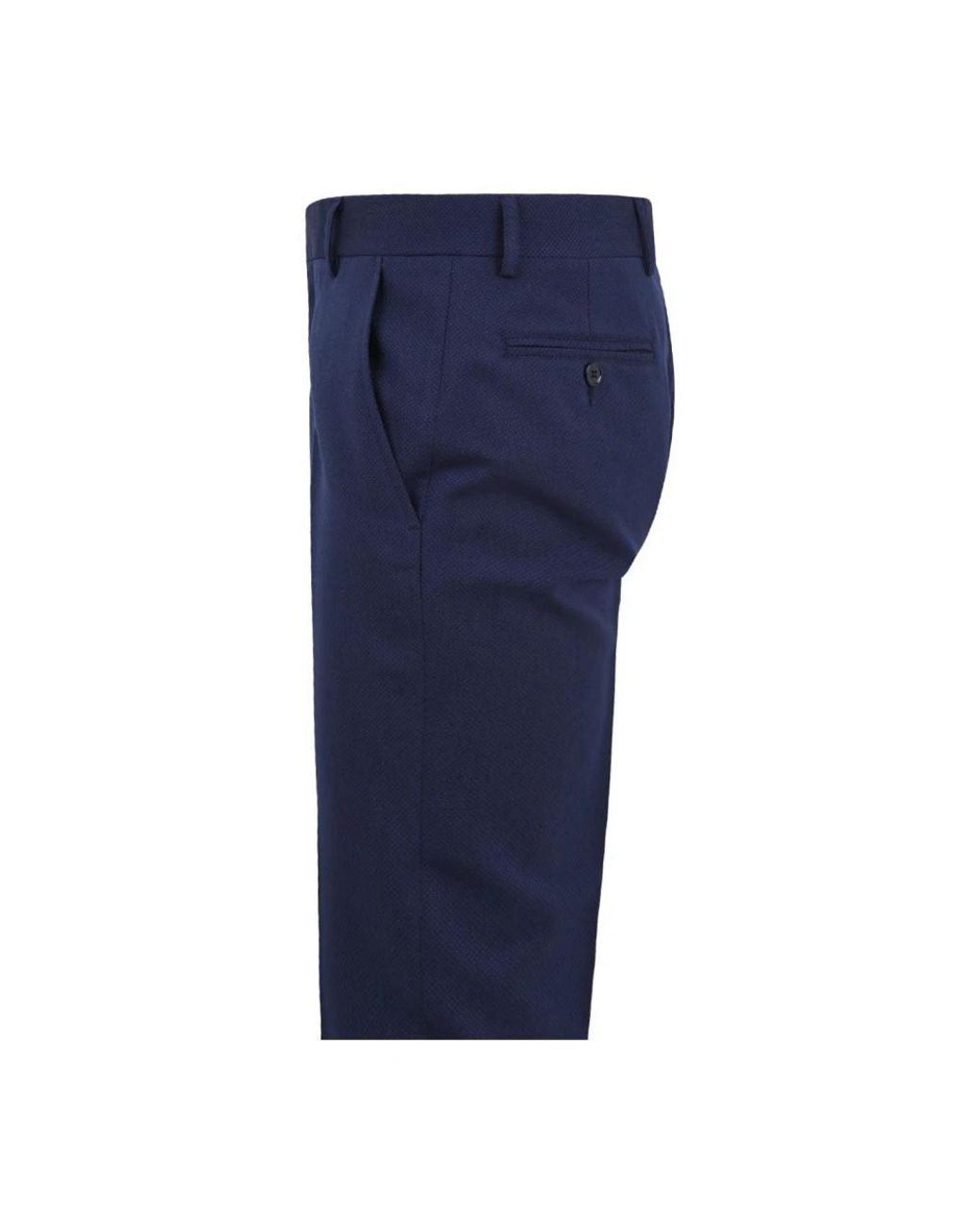 Daniele Alessandrini Blue Suit Trousers for men