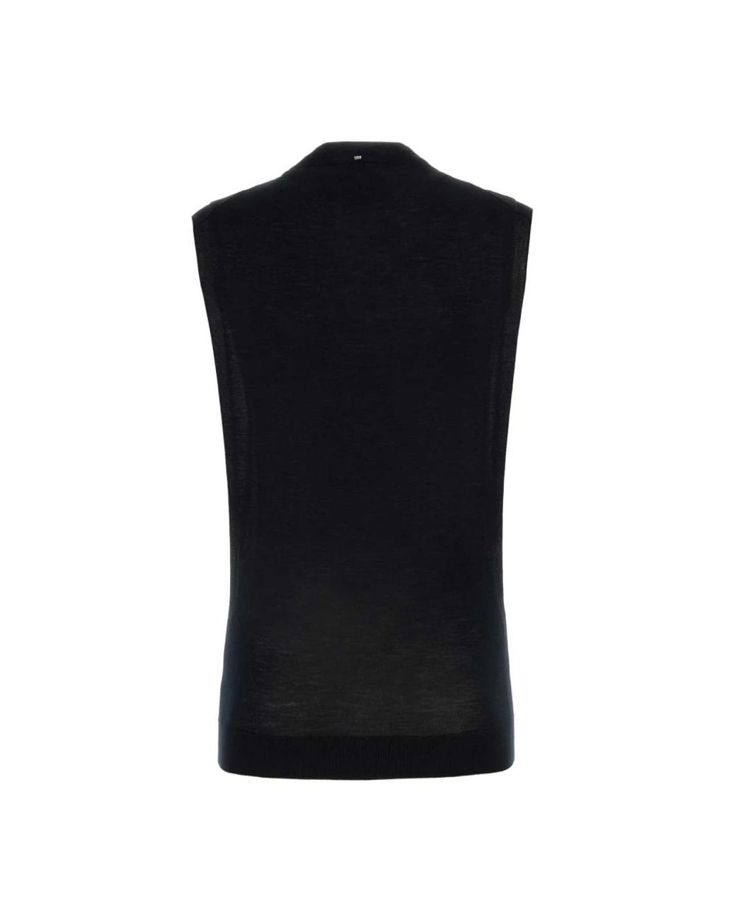 Sportmax Black Round-Neck Knitwear