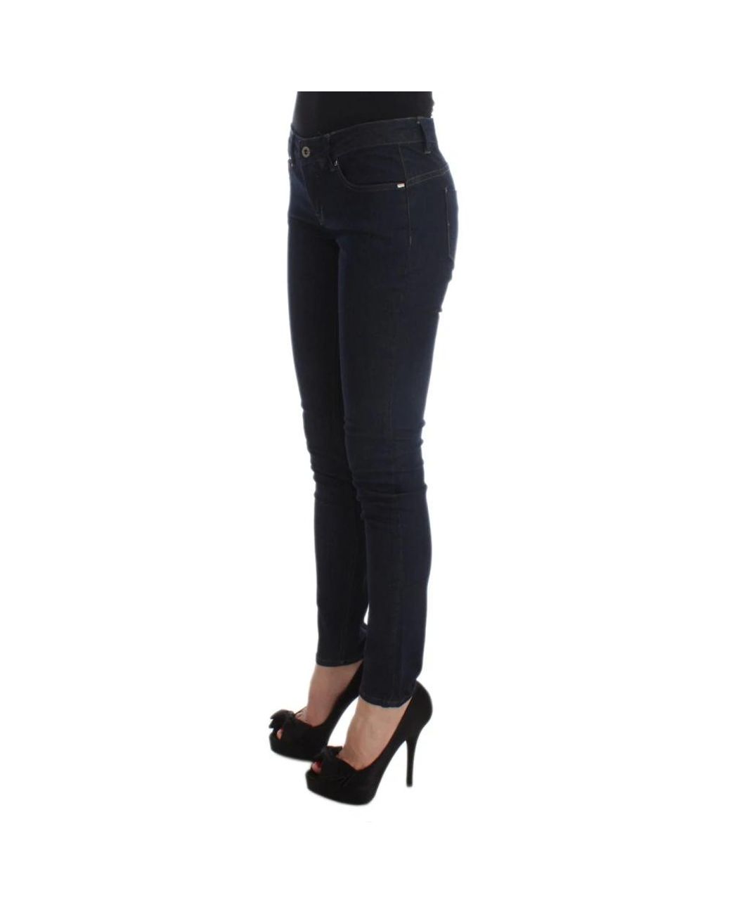 CoSTUME NATIONAL Blue Skinny Fit Jeans