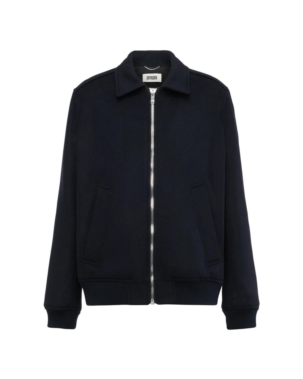 Drykorn Flyght B 10 Zip Jacket in het Blue voor heren