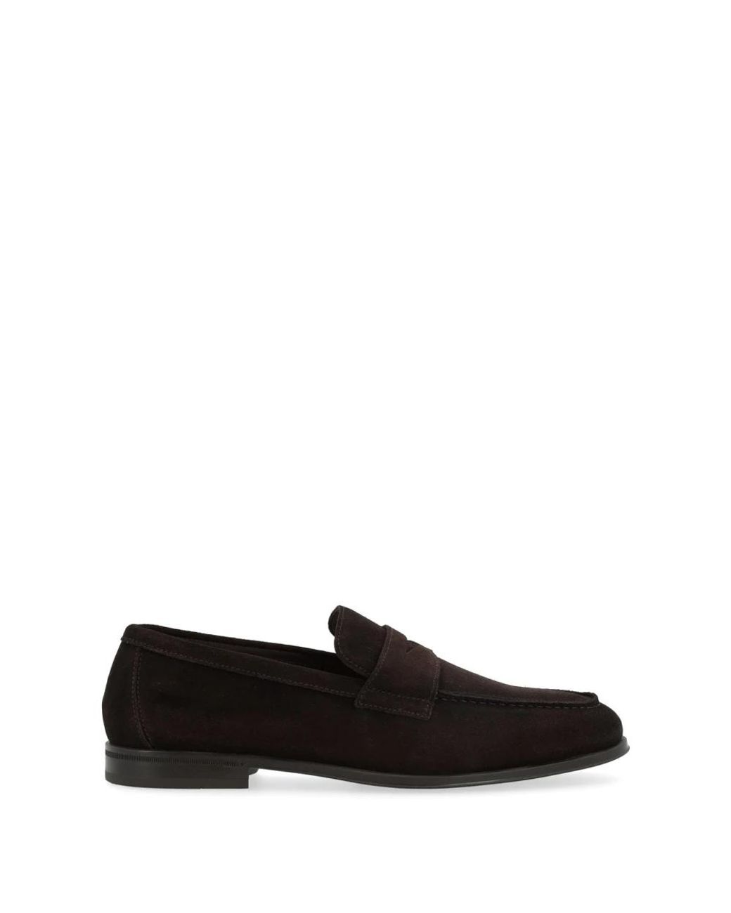 Doucal's Schoenen ,Bruin ,Leer Penny Adler Juke Loafer in het Black voor heren