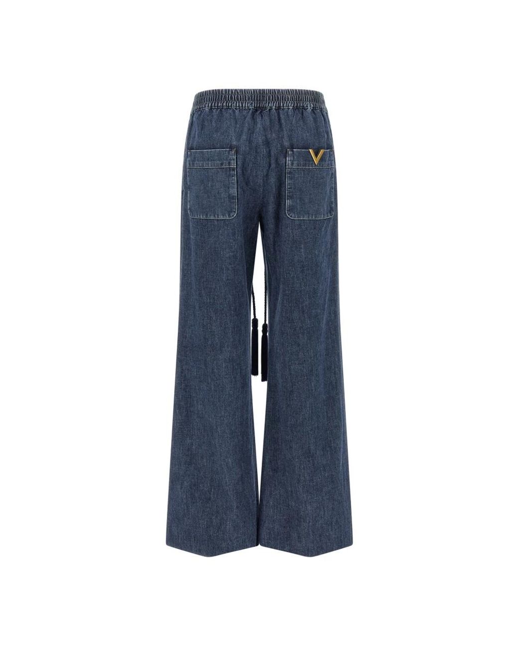 Valentino Garavani Blue Wide Jeans
