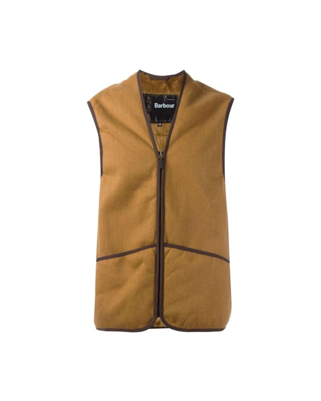Barbour Warm Pile Waistcoat in het Brown