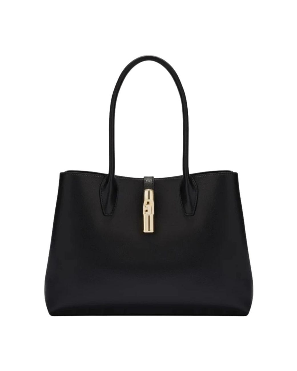 Furla Black Shopping Bags