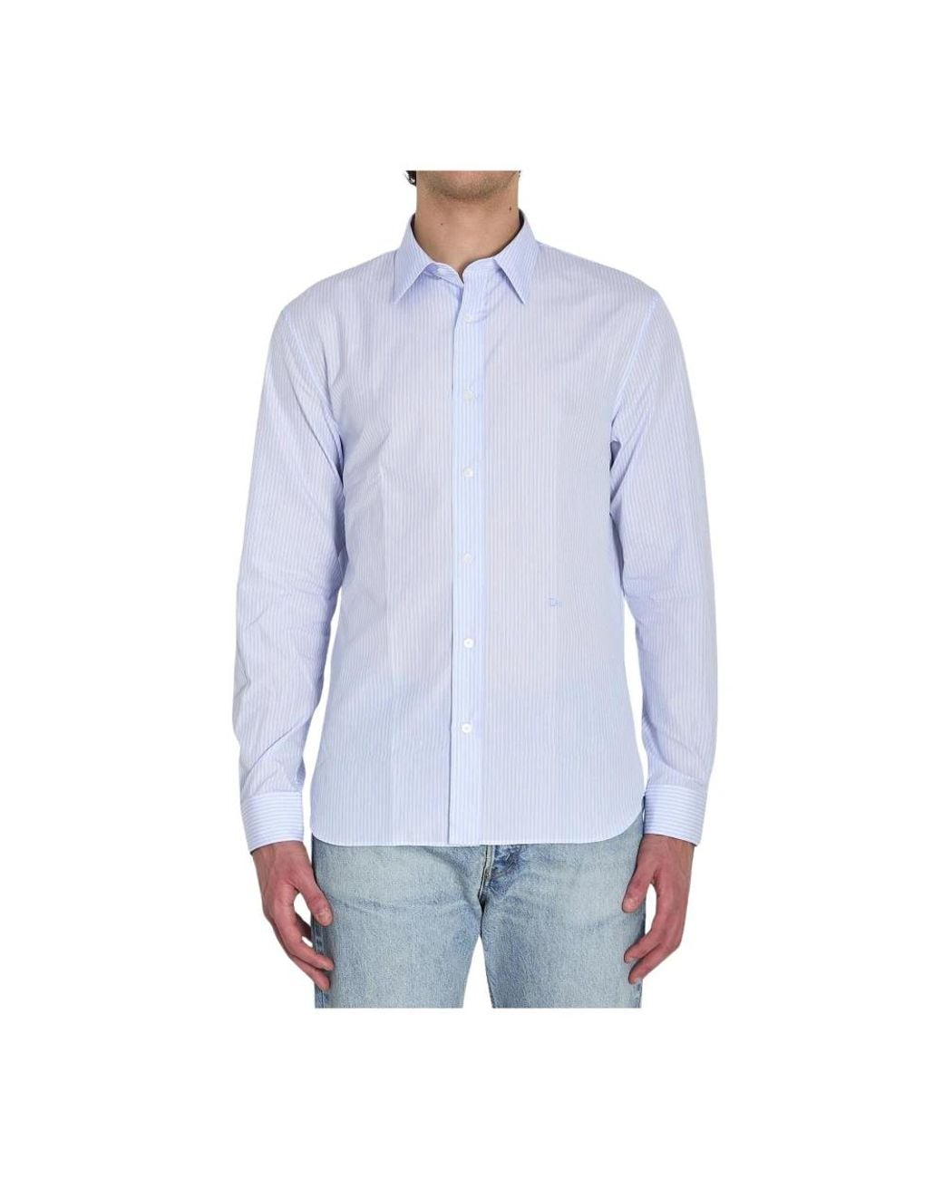 Dior Blue Formal Shirts for men
