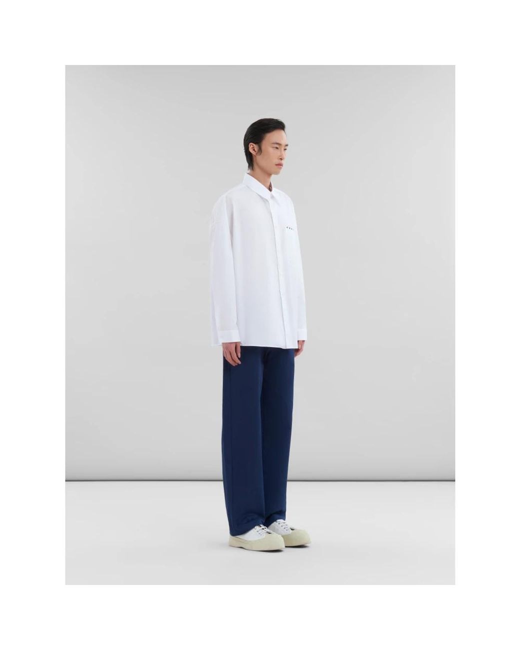Marni White Formal Shirts for men