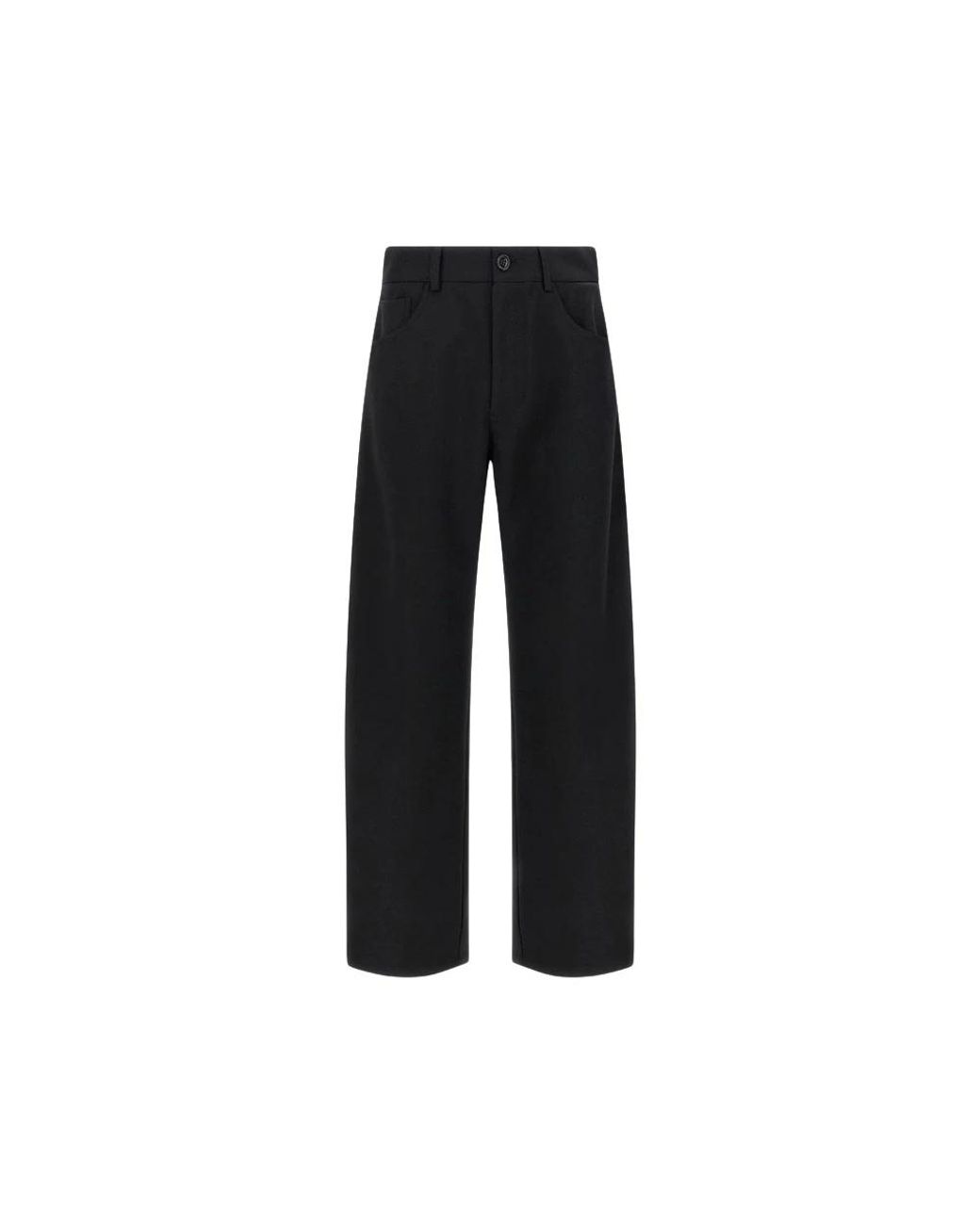 Straight Trousers Séfr de hombre de color Black