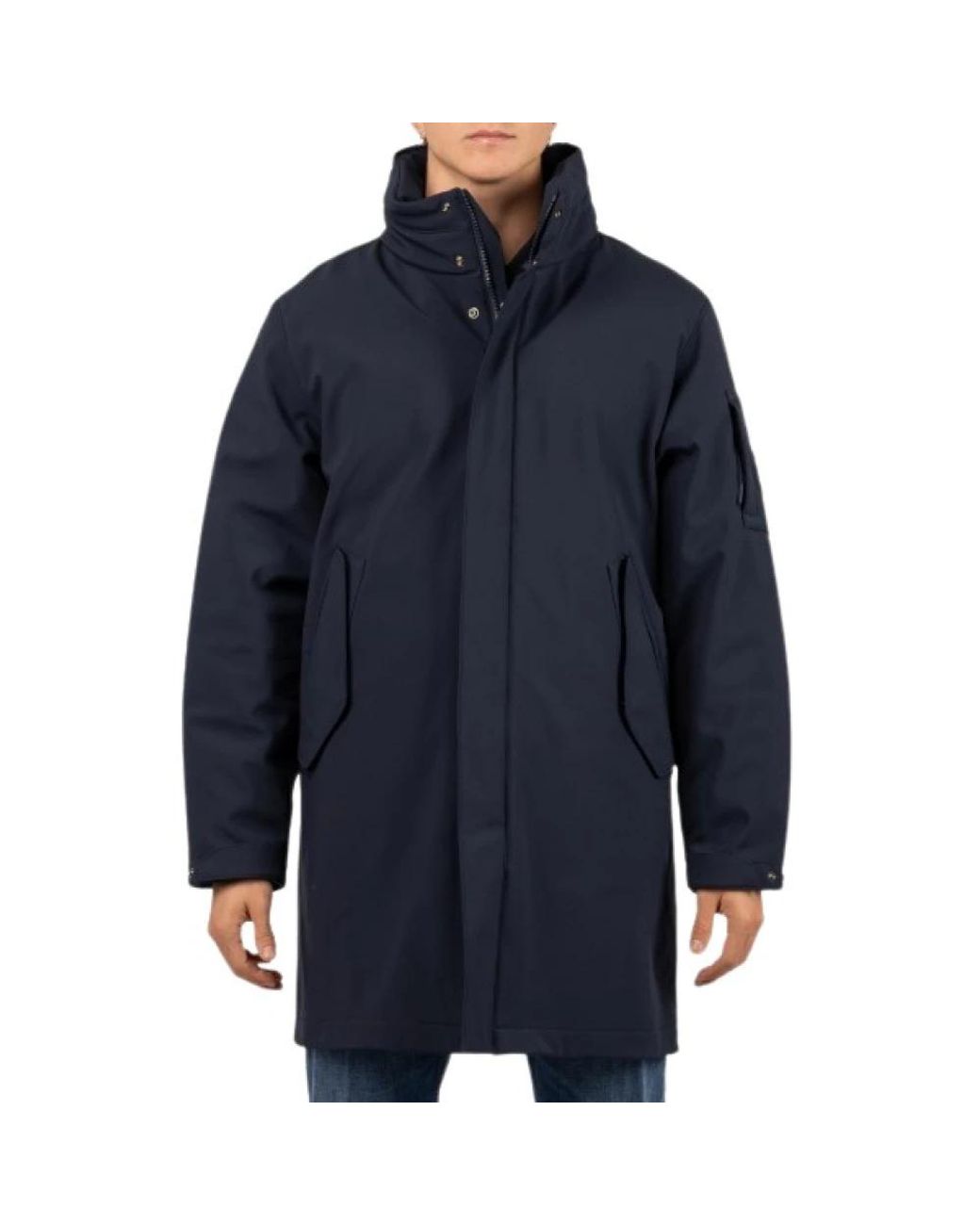 C P Company Jassen ,Blauw ,Polyester Shell-R Jacket in het Blue voor heren