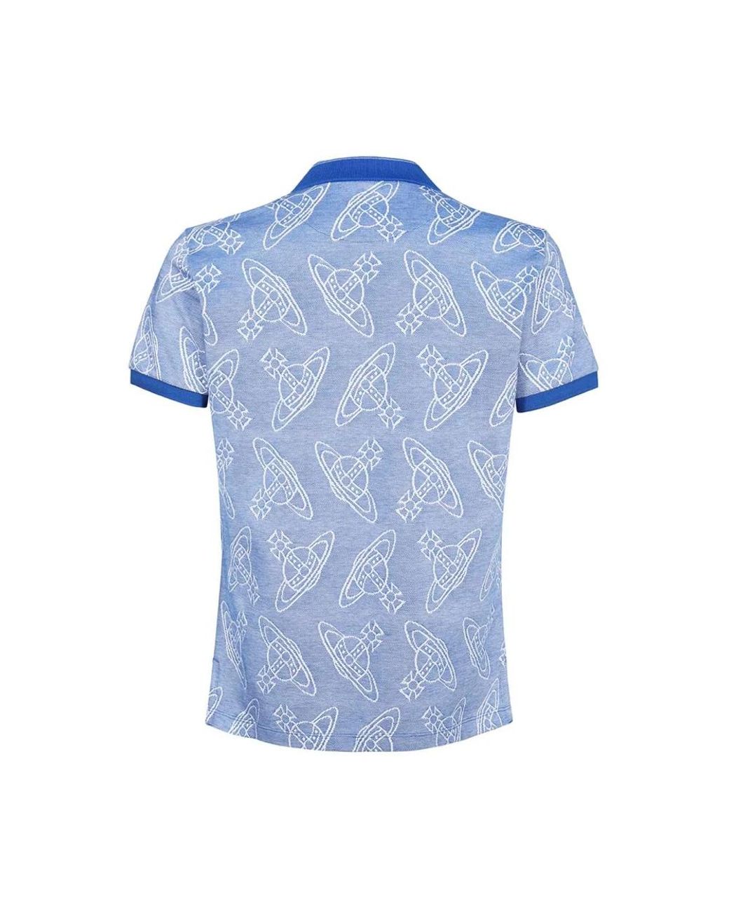 Vivienne Westwood Blue Polo Shirts for men