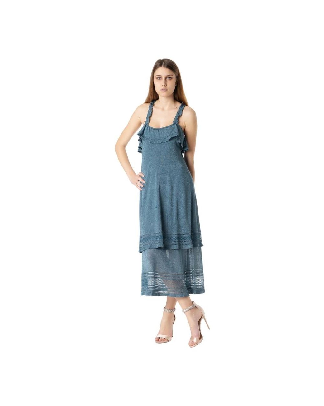 Missoni Blue Maxi Dresses