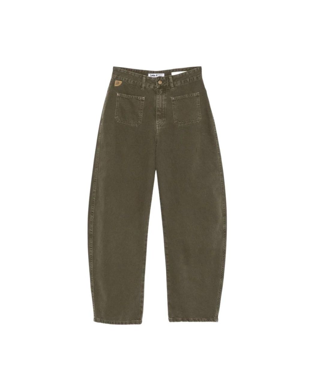 Lois Green Straight Fit Jeans