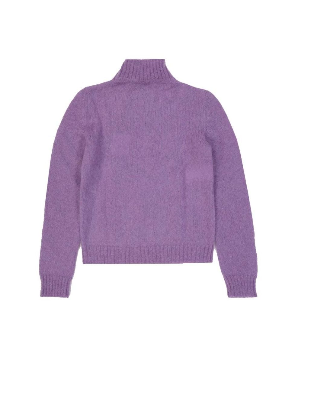 Turtlenecks Alberta Ferretti de color Purple