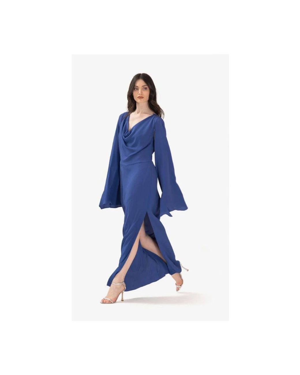FEDERICA TOSI Blue Maxi Dresses