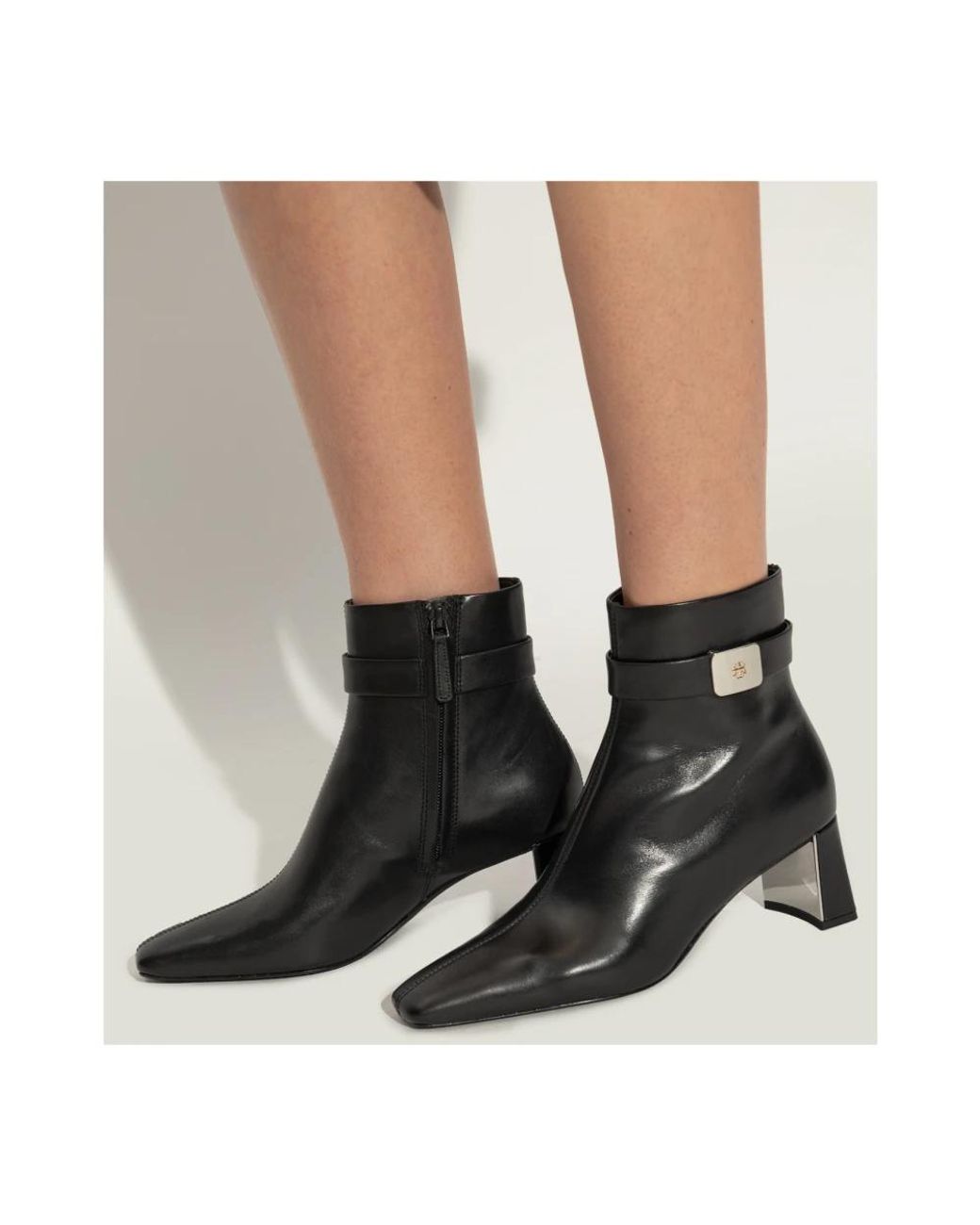Tory Burch Black Heeled Boots