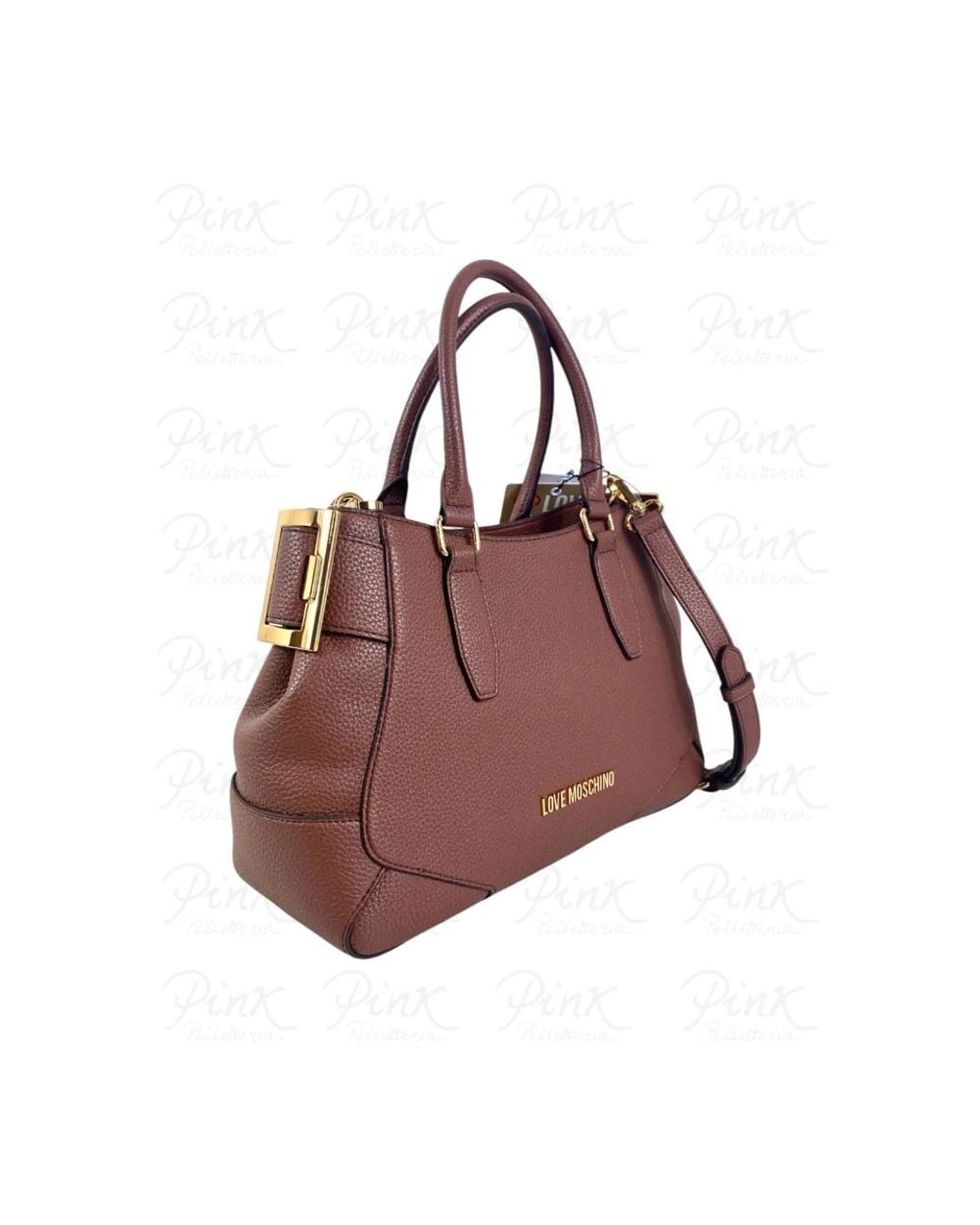 Love Moschino Brown Handbags