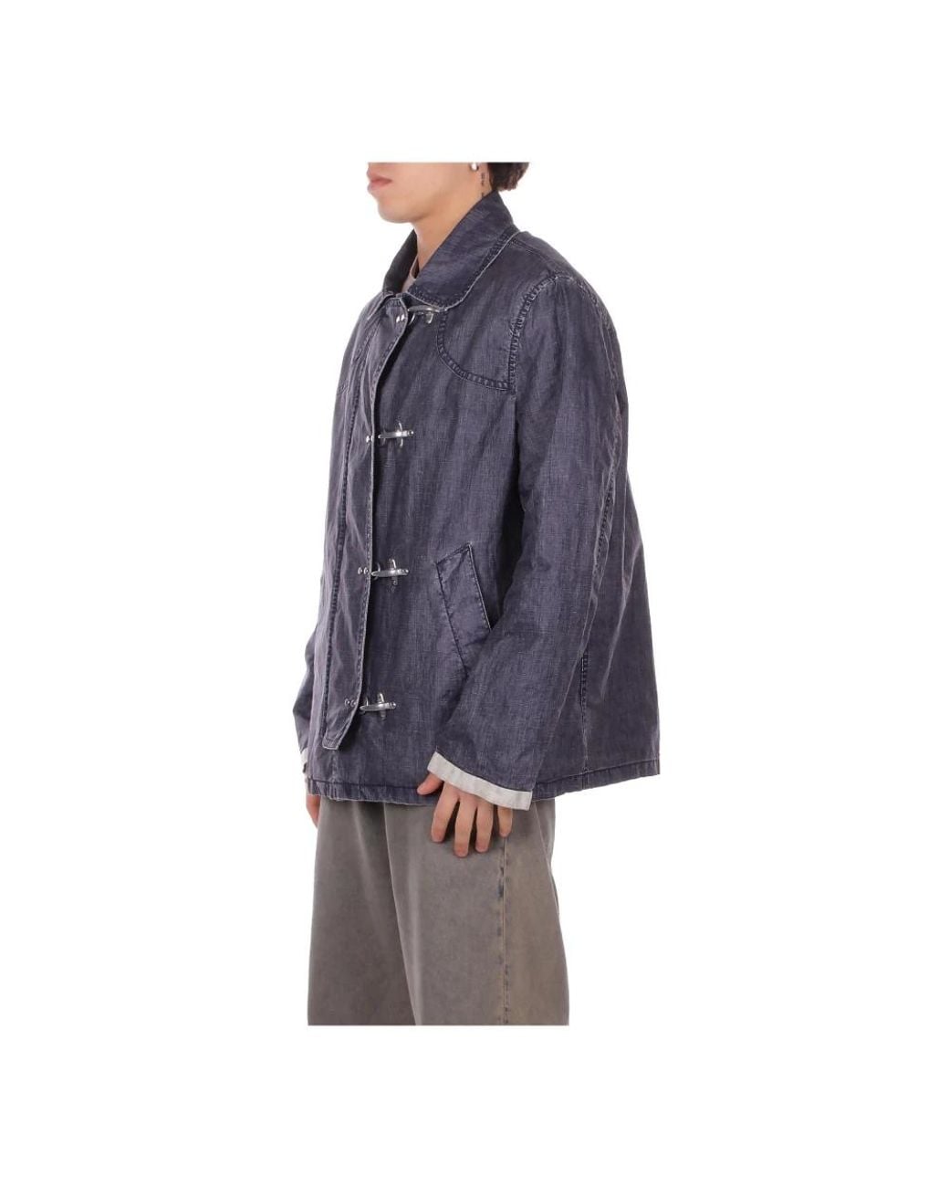 Fay Blue Denim Jackets for men