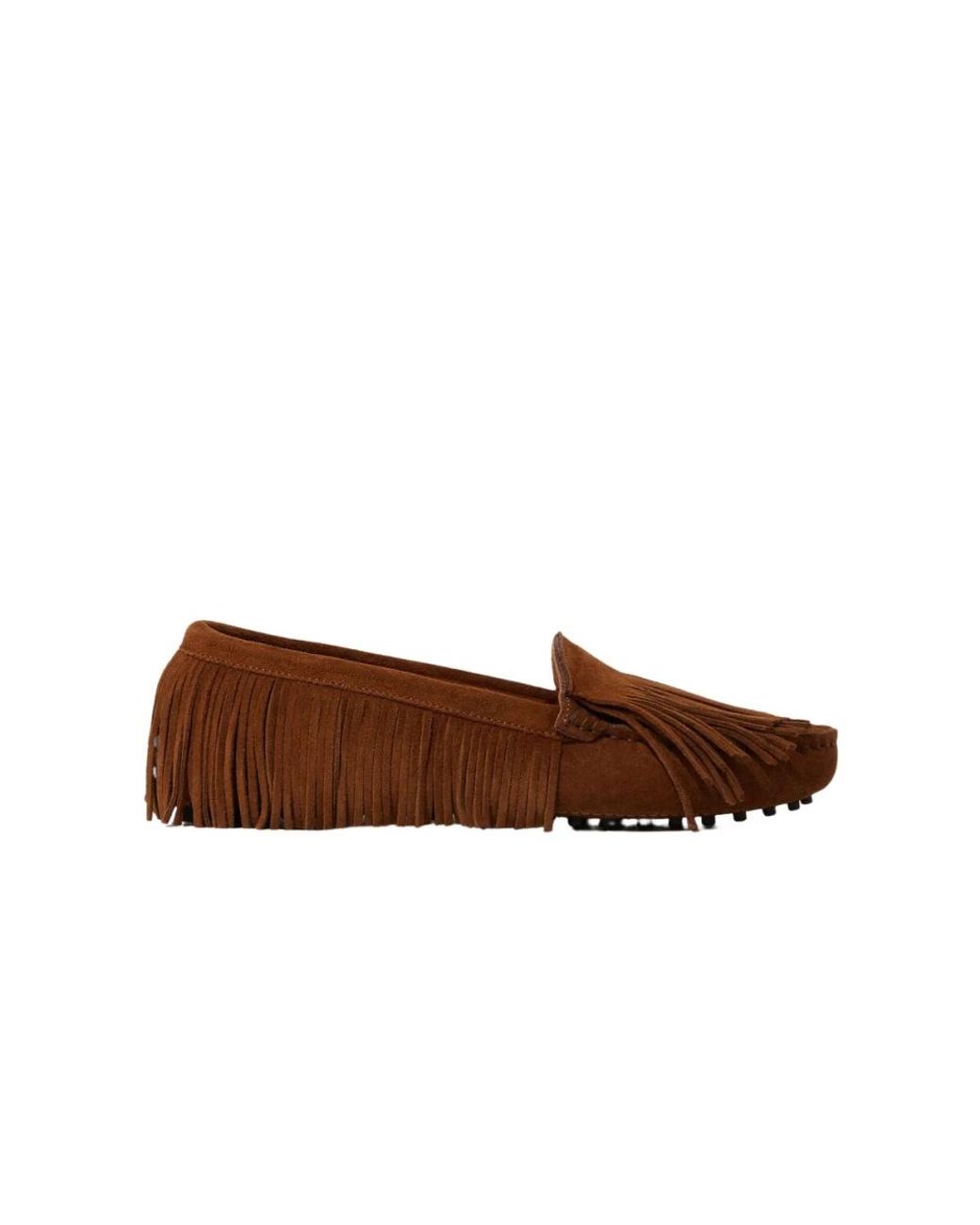Scarosso Brown Zeitlose Eleganz: Maya Tan Suede Loafers
